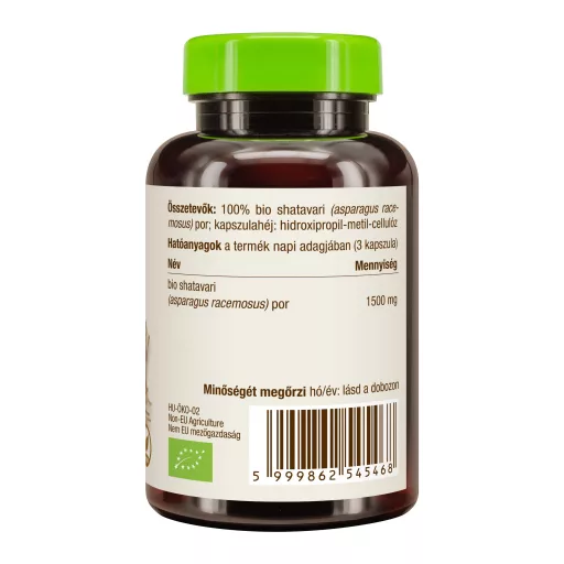 BioMenü Organic Shatavari Capsules 60 pcs