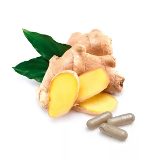 BioMenü Organic Ginger Capsules 60 pcs product image