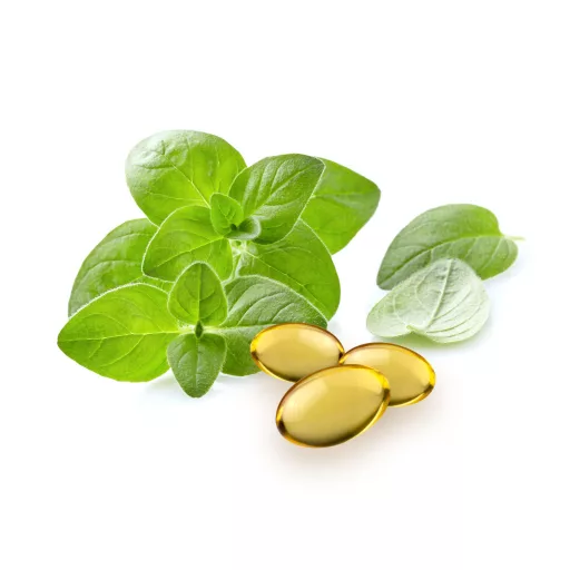 Caleido Oregano essential oil gel capsules 60 pcs material