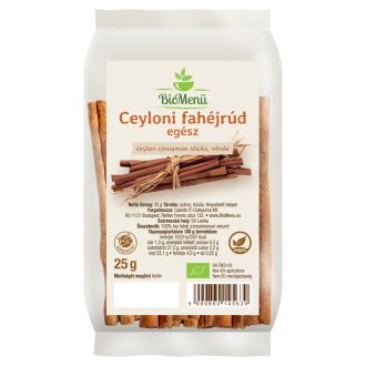 BioMenü Organic Ceylon Cinnamon Sticks, whole 25 g product image