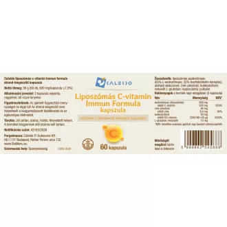 Caleido Liposomal Vitamin C Immun Complex capsules 60 pcs product image