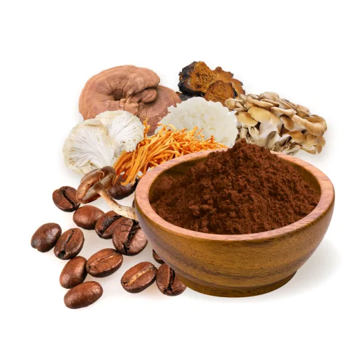 BioMenü Bio 7-Mushroom Arabica Coffee 100 g material
