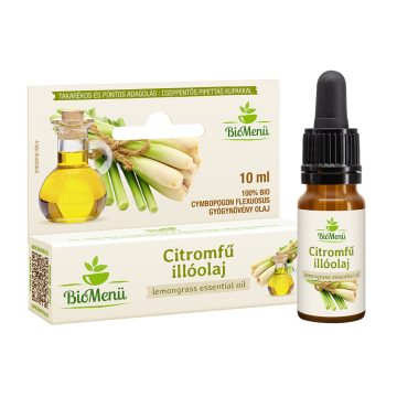 BioMenü Organic Lemongrass essential oil 10 ml