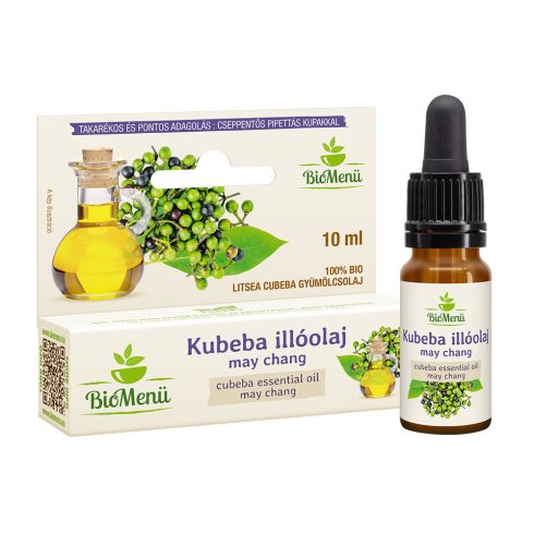 BioMenü Organic Cubeba (May Chang) essential oil 10 ml