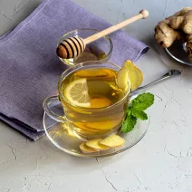 Honey and ginger moringa tea