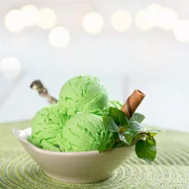 Vegan Wheatgrass Pineapple Ice Cream