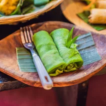 Indian-Inspired Savory Pancakes with Moringa
