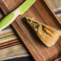 Keto Pie with Spinach, Ashwagandha and Psyllium Husk