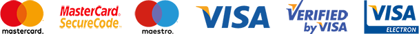 MasterCard, Maestro, VISA, VISA Electron